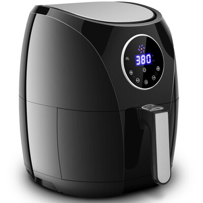 

1400 W 7-in-1 Touch Screen Timer Electric Air Fryer
