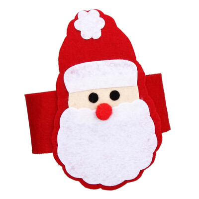 

Gobestart 4 PCS Christmas Santa Clause Napkin Package Sets Cover