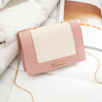 

Tailored Fashion Lady Shoulders Small Backpack Letter Purse Mobile Phone Messenger Bag