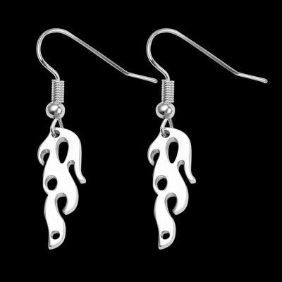 

Harajuku streetwear earring & Necklaces Unisex Necklace Punk Accessory Rock Chain Choker Necklaces for Hip hop king