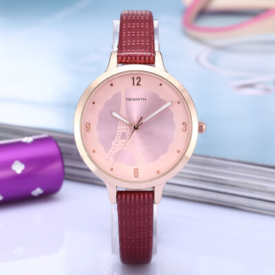 

New product REBIRTH Li Pofu PC21 high quality movement female watch fashion watch belt watch ladies watch