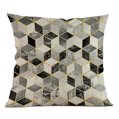 

〖Follure〗Geometric Pillow Case Waist Cushion Cover Sofa Home Decor