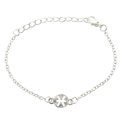 

Silver 12 Constellations Charm Bracelet Astrology Star Sign Guardian Chain Bracelet Women Hand Chain Jewelry