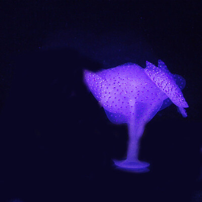 

Glowing Artificial Jellyfishes Fish Tank Silicone Simulated Aquatic Plants Fluorescent Vivid Jellyfish Aquarium Decoration