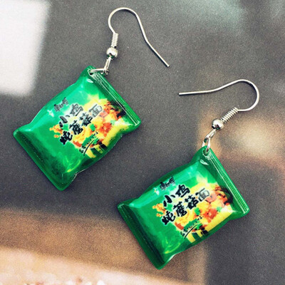 

2019 New Favor Small Chili Food Game Drop Earrings