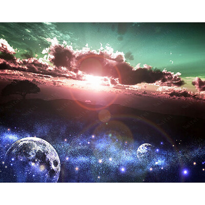 

Gobestart 5D Embroidery Paintings Rhinestone Pasted DIY Diamond Painting Cross Sti