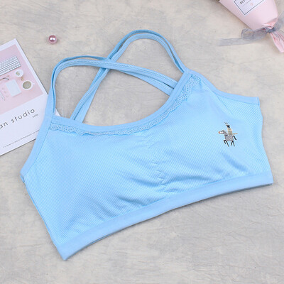 

Kids Girls Underwear Foam Bra Vest Children Underclothes Sport Undies Clothes
