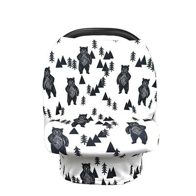 

Baby Car Seat Cover Breastfeeding Nursing Cart Protecting Stretchy Scarf