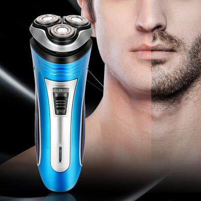 

Greensen Rechargeable Men Electric Beard Trimmer Shaver 3D Triple Floating Blade Heads Razor EU Plug