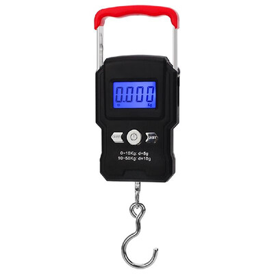 

Fishing Scale Electronic Digital Scale 110LB 50KG Hanging Hook Scale LCD Screen Portable Weighing Scales