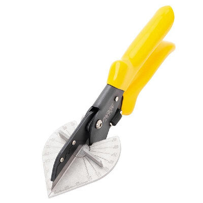 

PARON Universal Angle Wire Duct Scissors PVC Trunking Tube Edge Clip 45 Degree to 135 Degree Adjustable Angle Multi Angle Mitre Ga