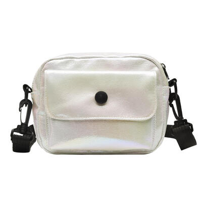 

Waterproof Leather Shoulder Messenger Handbags Women Laser Crossbody Bags