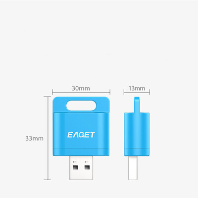 

EAGET A50 Wifi Wirless Card Reader for Micro SD SDHC TF Flash Wireless Storage for iOS Android Device