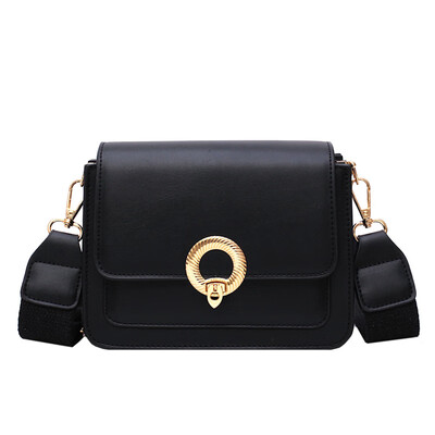 

10 pieces from the batch new European&American fashion plaid female shoulder Messenger bag casual stripes hit color handbag