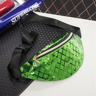 

Women Waist Fanny Pack Belt Bag Travel Hip Bum Bag Small Purse Chest Pouch Punk