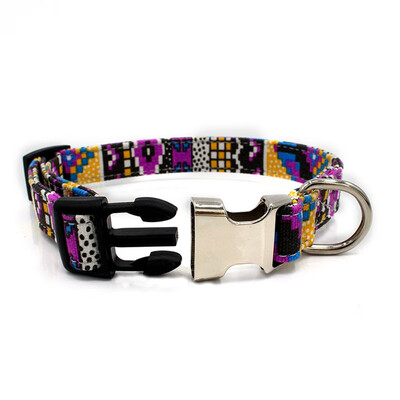 

Dog Collar Personalized Nylon Pet Dog Tag Collar Puppy Cat Nameplate ID Collars Adjustable For Small Medium Large Dogs Leads