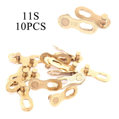 

10Pcsset Stainless Steel Bike Chain Master Link Joint Connector 6-11 Speed