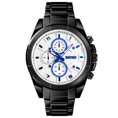 

SKMEI Men Fashion Watches Smart Quartz Waterproof Wristwatches Calorie Bluetooth Pedometer Military Casual Watch 1461
