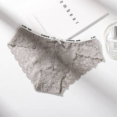 

Sexy Lace Panties Women Fashion Cozy Lingerie Tempting Pretty High Quality Cotton Low Waist Cute Women Underwear T2