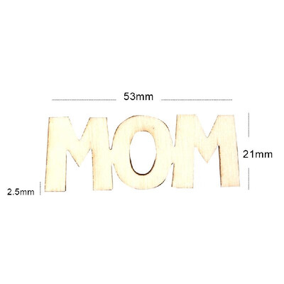 

15pcsset Vintage Rustic Style DAD Wooden Table Stand Sign Ornaments DIY Wedding Party Decoration Board