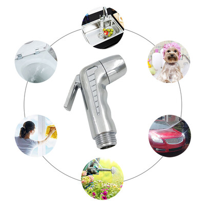 

〖Follure〗New Toilet Sprinkler Docking Hand Shower Stainless Steel For Easy Control