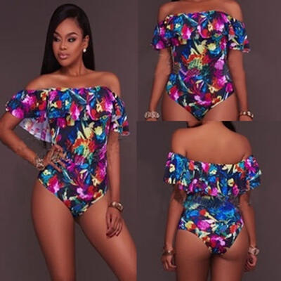 

Women One-Piece Swimsuit Beachwear Swimwear push up monokini bikini Bathing Suit