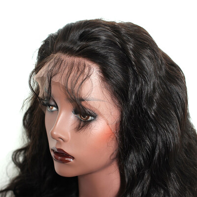 

Dolago Virgin Glueless Full End 250 Density Lace Front Human Hair Wigs For Women Brazilian Body Wave 13x4 Lace Frontal Wig Black
