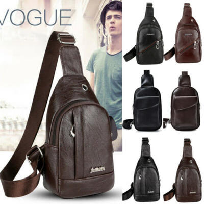 

New Mens Shoulder Bag Sport Crossbody Handbag Outdoor Sling Chest Pack