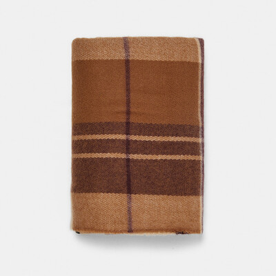 

18 years autumn&winter new soft brown brown camel plaid scarf Europe&the United States soft soft scarf shawl multi-purpose