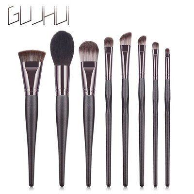 

〖Follure〗8PCS Foundation Cosmetic Eyebrow Eyeshadow Brush Makeup Brush Sets Tools