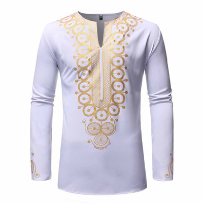 

Tailored Fashion Mens Slim Fit Printed Muscle Tee T-shirt Casual Medium length shirt