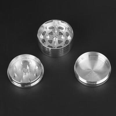 

Greensen 3 Layers Zinc Alloy Smoke Herbal Grinder Tobacco Crusher Hand Cigarette Grinder