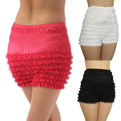 

Women Lace Frilly Ruffle Knicker Underwear Short Pants Safety Shorts 5 Colors