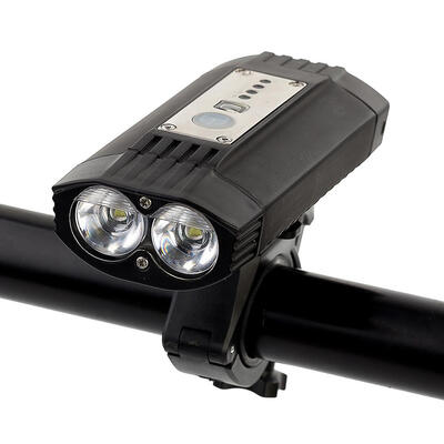 

USB Rechargeable Bike Light Front Headlight Cycling LED Light Power Bank