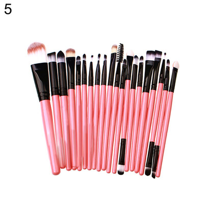

20Pcs Makeup Brushes Cosmetics Tools Face Eyeshadow Eyeliner Lip Applicators