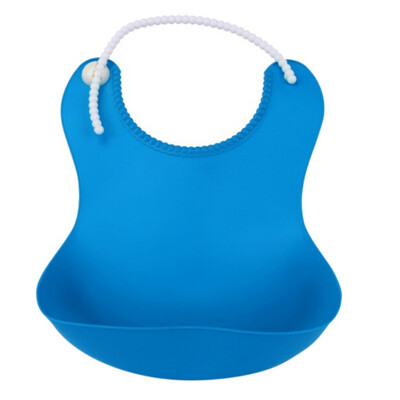 

Baby Silicone Bibs Waterproof Feeding Baby Saliva Towel Newborn Aprons Baby Bibs 4 Colors