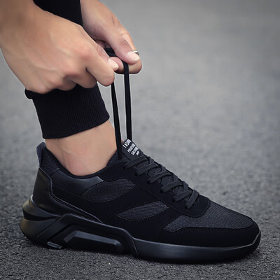 

2019 new autumn sports&leisure running mens shoes Korean version of the trend of wild tide shoes thick bottom mens shoes