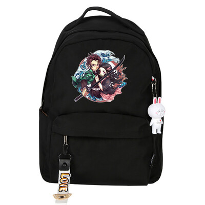 

redCherry Anime Demon Slayer Kimetsu no Yaiba Cosplay Backpack Daypack Bookbag Laptop School Bag