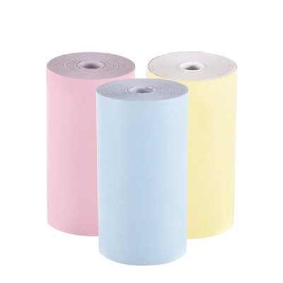 

Color Thermal Paper Roll 5730mm 217118in Bill Receipt Photo Paper Clear Printing for PeriPage A6 Pocket Thermal Printer for
