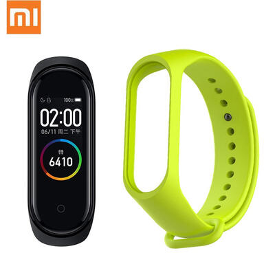 

Chinese Version Xiaomi Mi Band 4 Smart Wristband w Replacement Band Green