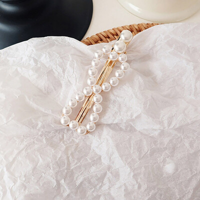 

Pearl Metal Hairclips Women Hair Clip Hairpin Girls Hairpins Barrette Hairgrip Bobby Pin Hair Accessories