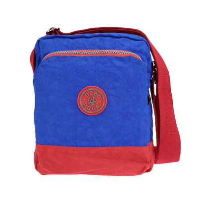 

New Fashion Women Shoulder Bag Washed Nylon Zipper Pockets Small Travel Shopping Crossbody Bag