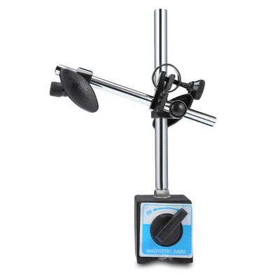 

Magnetic Base Stand 30kg Maximum Pull Double Adjustable Poles for Dial Indicator Test Gauge