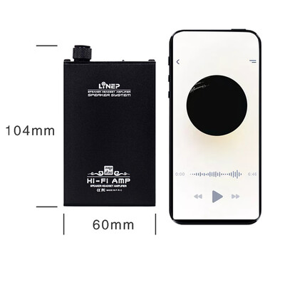 

A935 Portable Headphone Amplifier HiFi Music Earphone Amplifier Built-in 1200mAh Lithium Battery