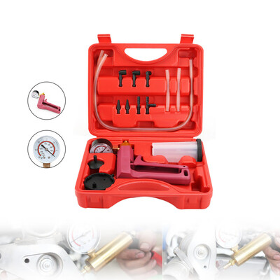

〖Follure〗Hand Held Brake Bleeder Tester Set Bleed Kit Vacuum Pump Deluxe Kit