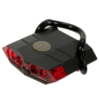 

USB Chargeable Tail Light MTB Bike Bicycle LED Tail Light 4 LED Red Light Bike Rear Light