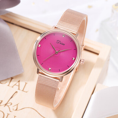 

RM Fashion Trend The Color Mesh With Pin BuckleDoes Not Show Off Ladies Watch