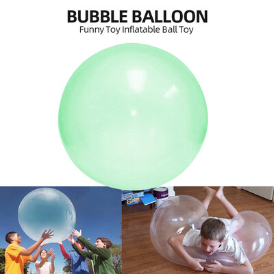 

Bubble Balloon Funny Toy Inflatable Ball Toy for Kids Outdoor Play