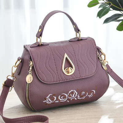 

2019 summer new womens bag handbag PU leather Korean version of the simple trend shoulder bag Messenger bag