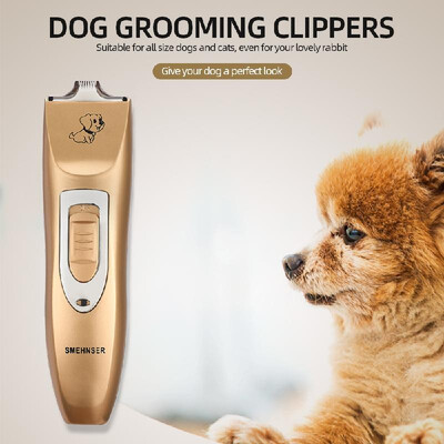 

Dog Grooming Clippers Low Noise Rechargeable Cordless Pet Clippers Grooming Kit Dogs Cats Pets Hair Clippers Shaver Tools